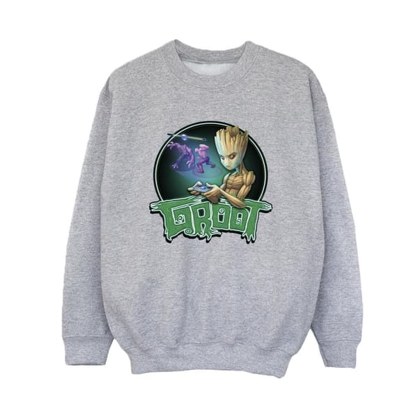 Marvel Pojkar Guardians Of The Galaxy Groot Gaming Ring Sweatshirt