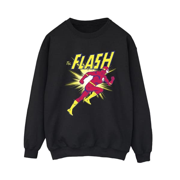 DC Comics Womens/Ladies The Flash Running Sweatshirt
