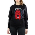 Miniatyrbilde 3 av 5: Marvel Womens/Ladies Spider-Man Hanging Sketch Sweatshirt
