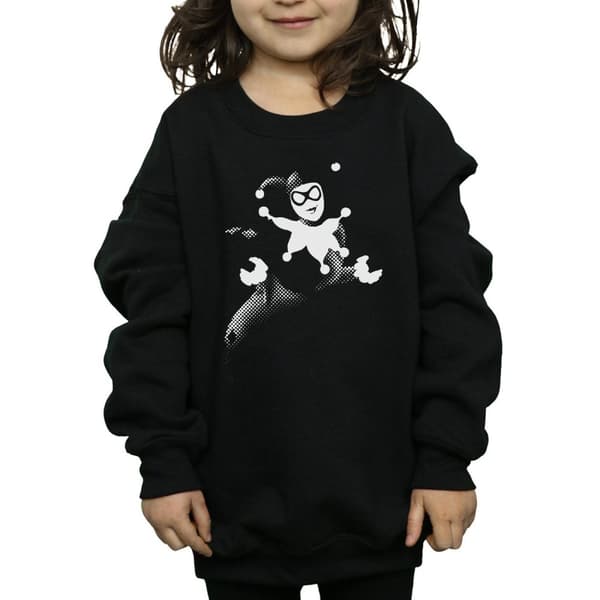 DC Comics Harley Quinn Sweatshirt med prickar för flickor