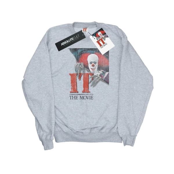 It (1990) Dam/kvinnor Distressed Poster Sweatshirt