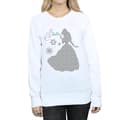 Pikkukuva 3 / 5: Disney Princess Womens/Ladies Belle Christmas Silhouette Sweatshirt
