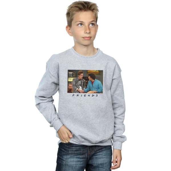 Friends Boys Ross And Chandler Handshake Sweatshirt