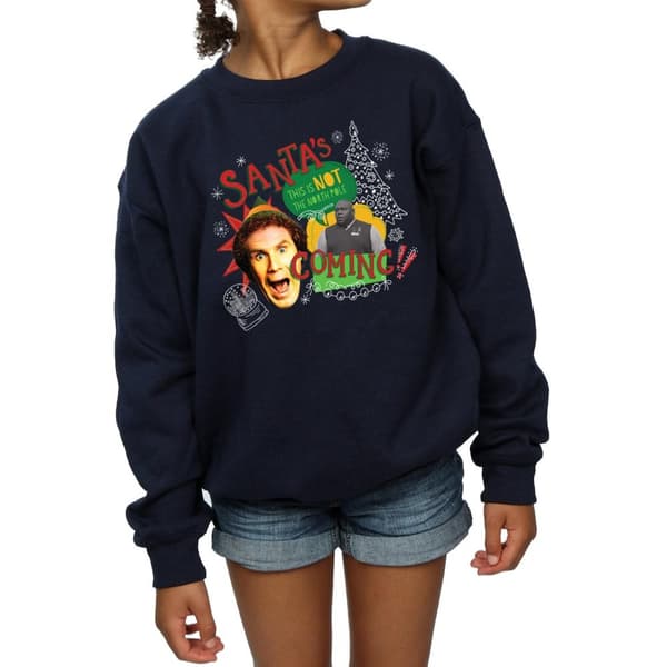 Elf Girls North Pole Sweatshirt