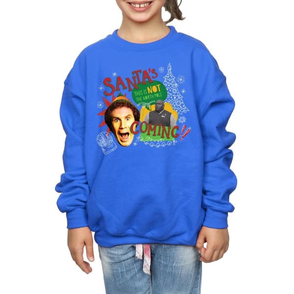 Elf Girls North Pole Sweatshirt