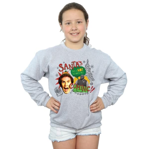 Elf Girls North Pole Sweatshirt