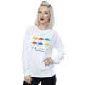 Miniatyrbild 2 av 3: Friends Sweatshirt med färgade paraplyer - dam/dam