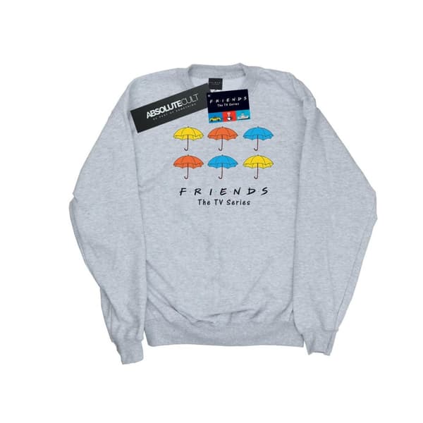 Friends Sweatshirt med färgade paraplyer - dam/dam