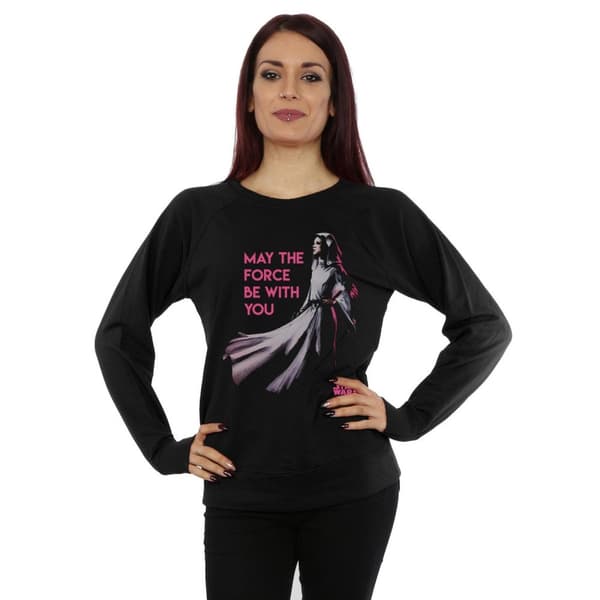Star Wars Womens/Ladies Princess Leia Force Sweatshirt