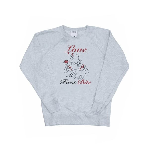 Disney Princess Womens/Ladies Snow White Love At First Bite Sweatshirt