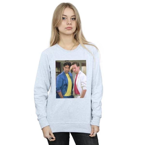 Friends Womens/Ladies 80´s Ross And Chandler Sweatshirt