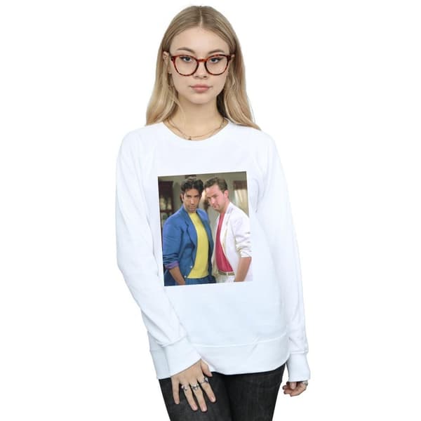 Friends Womens/Ladies 80´s Ross And Chandler Sweatshirt