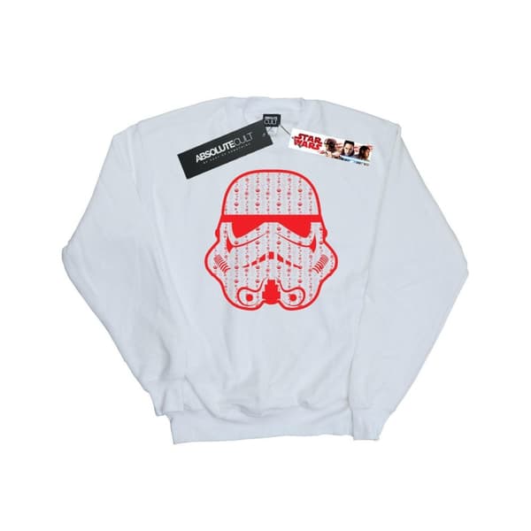 Star Wars Sweatshirt med stormtrooperhjälm och julklappar för kvinnor/damer
