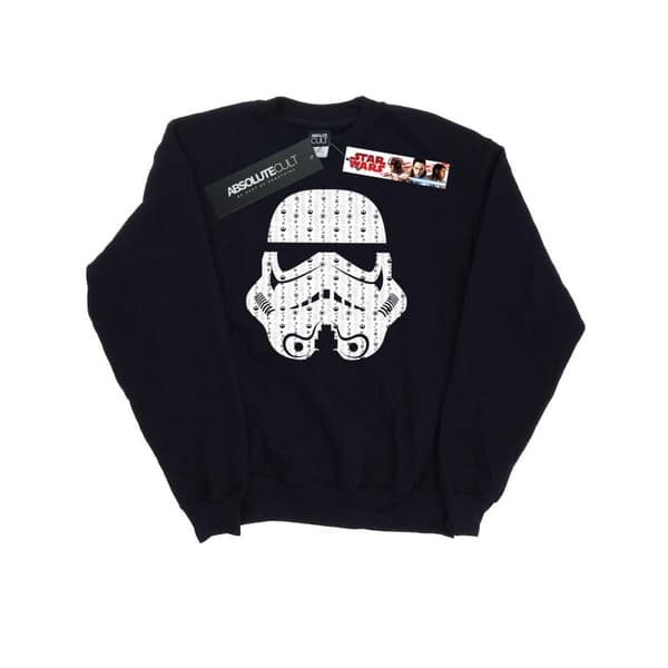 Star Wars Sweatshirt med stormtrooperhjälm och julklappar för kvinnor/damer