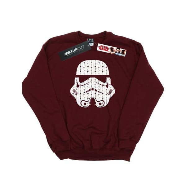Star Wars Sweatshirt med stormtrooperhjälm och julklappar för kvinnor/damer