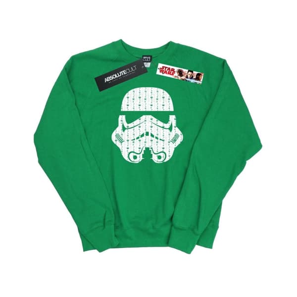 Star Wars Sweatshirt med stormtrooperhjälm och julklappar för kvinnor/damer