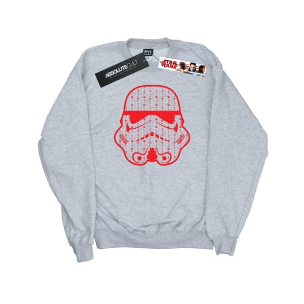 Star Wars Sweatshirt med stormtrooperhjälm och julklappar för kvinnor/damer