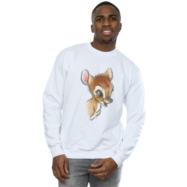 Disney Mens Bambi Drawing Sweatshirt