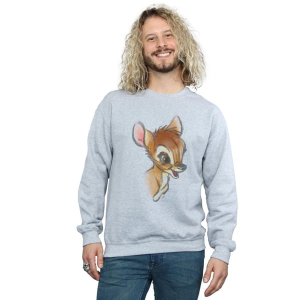 Disney Mens Bambi Drawing Sweatshirt