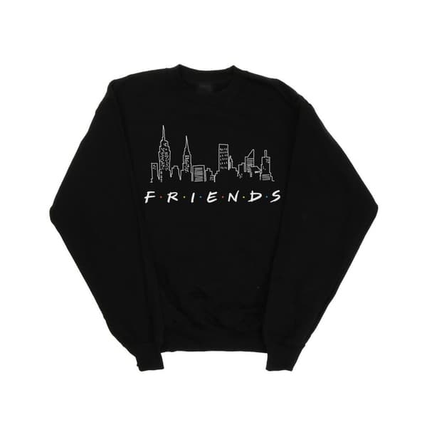 Friends Womens/Ladies Skyline Logo Sweatshirt Black S