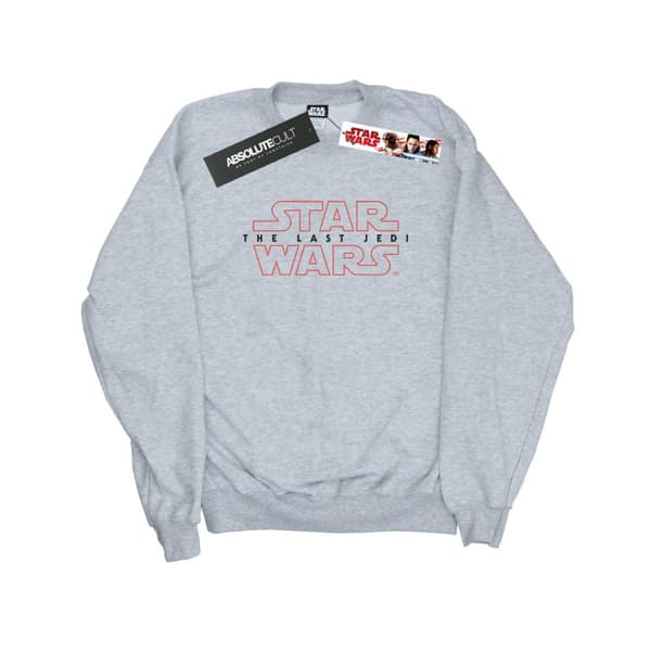 Star Wars Dam/kvinnor The Last Jedi Logo Sweatshirt