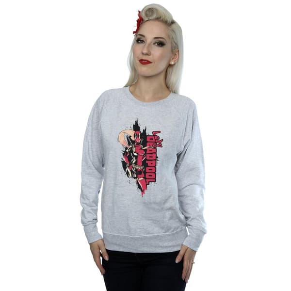 Marvel Womens/Ladies Deadpool Lady Deadpool Sweatshirt