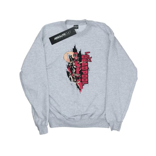 Marvel Womens/Ladies Deadpool Lady Deadpool Sweatshirt