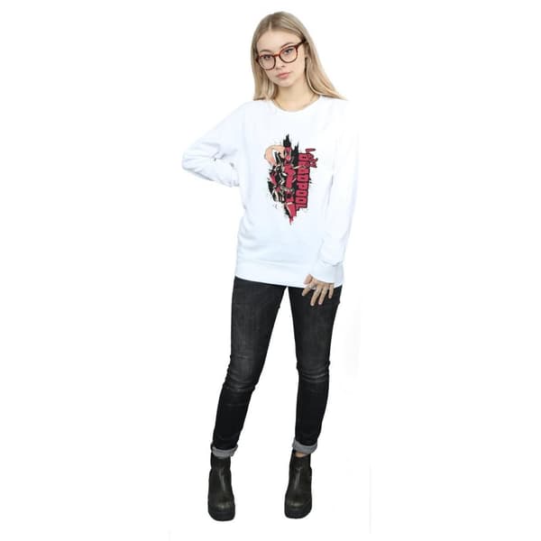 Marvel Womens/Ladies Deadpool Lady Deadpool Sweatshirt