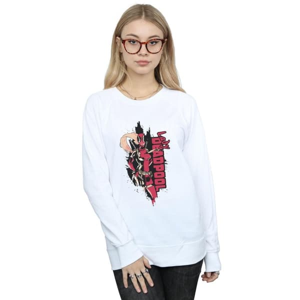 Marvel Womens/Ladies Deadpool Lady Deadpool Sweatshirt