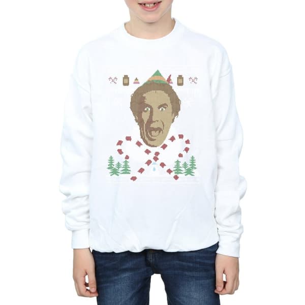 Elf Sweatshirt "Christmas Fair Isle" för pojkar