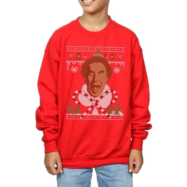 Elf Sweatshirt "Christmas Fair Isle" för pojkar