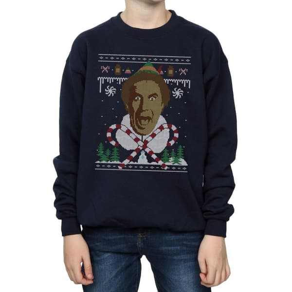 Elf Sweatshirt "Christmas Fair Isle" för pojkar