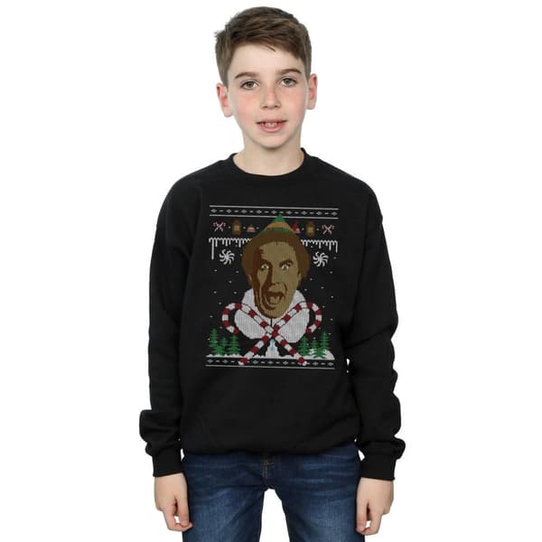 Elf Sweatshirt "Christmas Fair Isle" för pojkar