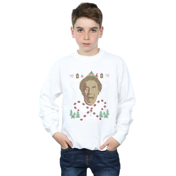 Elf Sweatshirt "Christmas Fair Isle" för pojkar
