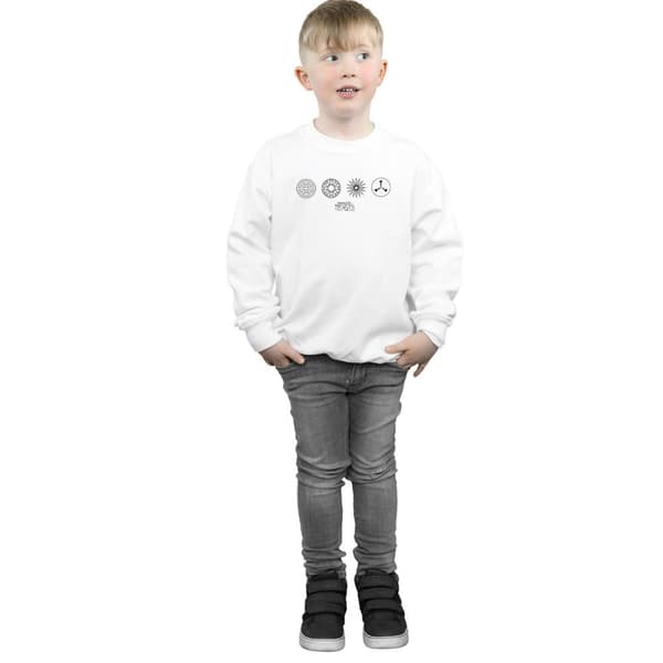 Fantastic Beasts Cirkulära ikoner - Sweatshirt för pojkar