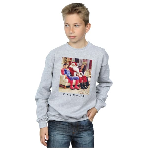 Friends Boys Superman And Santa Sweatshirt