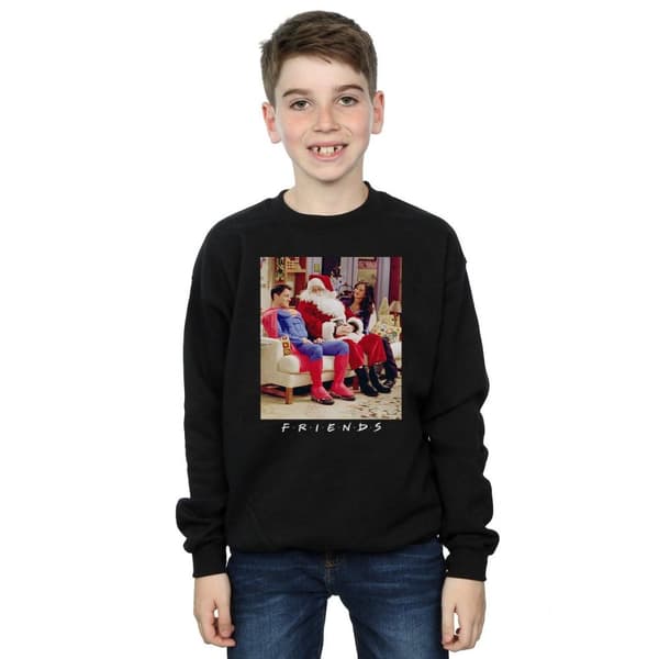 Friends Boys Superman And Santa Sweatshirt