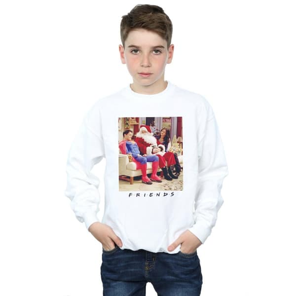 Friends Boys Superman And Santa Sweatshirt
