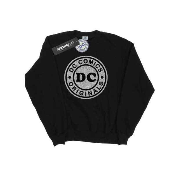 DC Comics Girls DC Originals Crackle Logo Sweatshirt
