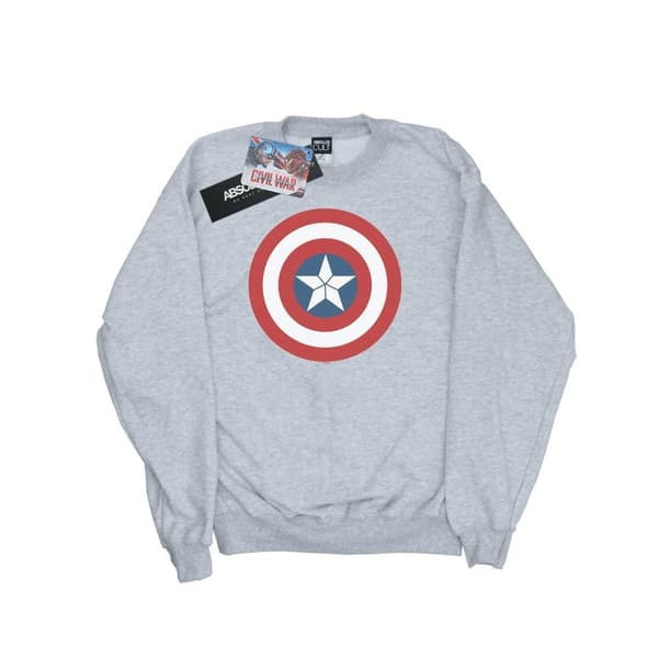 Marvel Boys Captain America Civil War Shield Sweatshirt