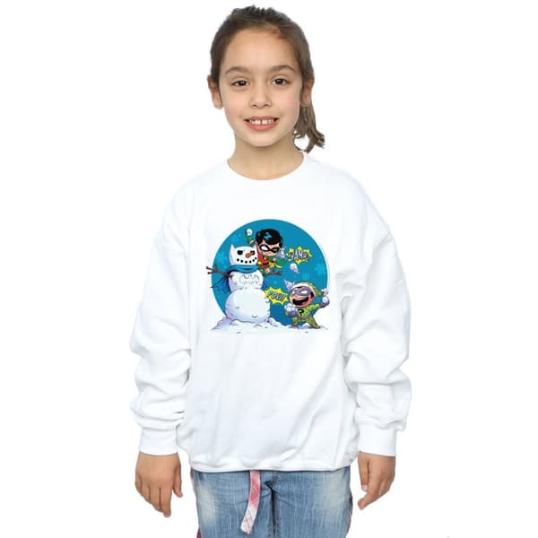 DC Comics Girls Super Friends Chillin Like A Villain Sweatshirt