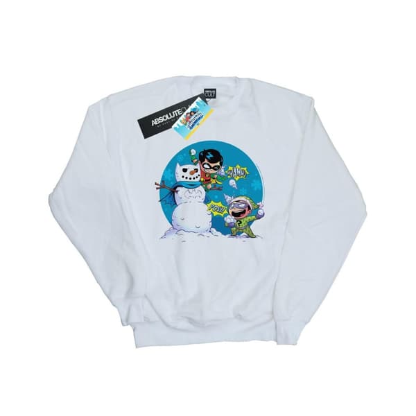 DC Comics Girls Super Friends Chillin Like A Villain Sweatshirt