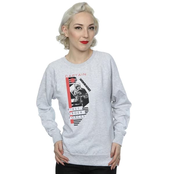 Star Wars Dam/Tjej The Last Jedi Kapten Phasma Sweatshirt