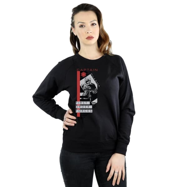 Star Wars Dam/Tjej The Last Jedi Kapten Phasma Sweatshirt