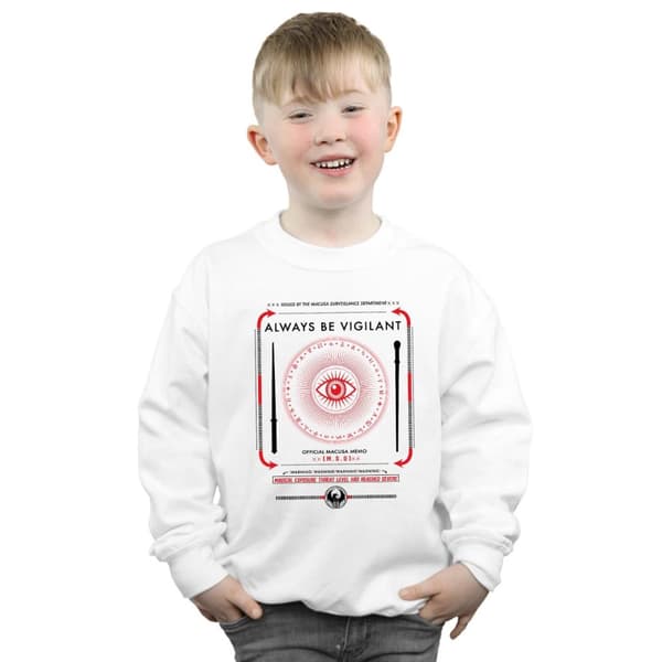 Fantastic Beasts Boys Always Be Vigilant Sweatshirt