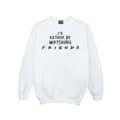 Miniatyrbillede 1 af 4: Friends Girls Rather Be Watching Sweatshirt