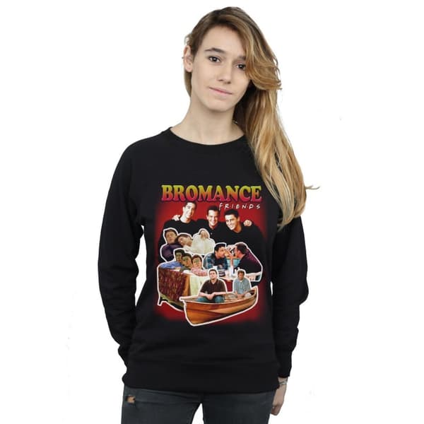 Friends Womens/Ladies Bromance Homage Sweatshirt
