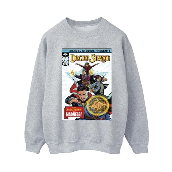 Marvel Dam/kvinnor Doctor Strange - Sweatshirt med serieomslag