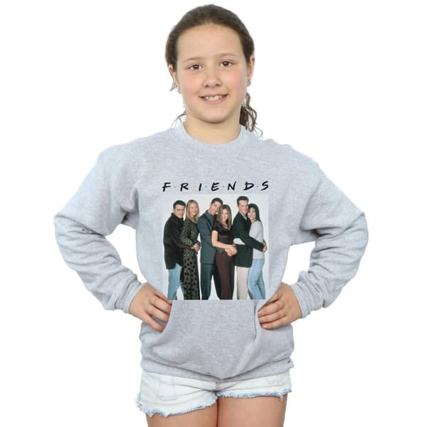 Friends Girls Group Photo Hugs Sweatshirt