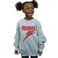 Miniatyrbillede 2 af 3: David Bowie Girls Distressed Rebel Sweatshirt